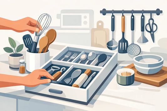 How to Organize Kitchen Utensils Fast