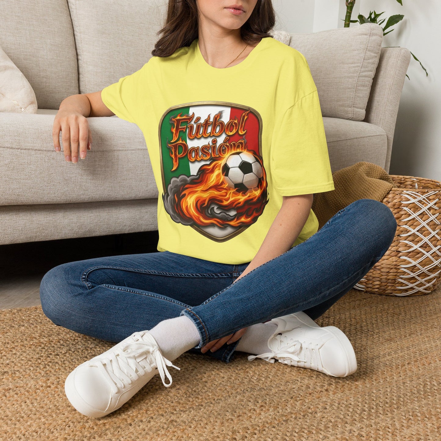 Men's Short-Sleeve Fútbol Pasión T-Shirt